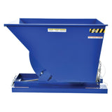 Vestil D Series Self-Dumping Steel Hoppers with Bumper Release | Dump From the Seat, Helps Meet OSHA, 0.25–5 Cubic Yard, LD/MD/HD Steel