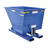 Vestil D Series Self-Dumping Steel Hoppers with Bumper Release | Dump From the Seat, Helps Meet OSHA, 0.25–5 Cubic Yard, LD/MD/HD Steel