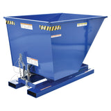 Vestil D Series Self-Dumping Steel Hoppers with Bumper Release | Dump From the Seat, Helps Meet OSHA, 0.25–5 Cubic Yard, LD/MD/HD Steel