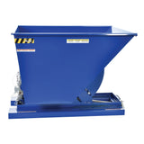 Vestil D Series Self-Dumping Steel Hoppers with Bumper Release | Dump From the Seat, Helps Meet OSHA, 0.25–5 Cubic Yard, LD/MD/HD Steel