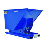 Vestil D Series Self-Dumping Steel Hoppers with Bumper Release | Dump From the Seat, Helps Meet OSHA, 0.25–5 Cubic Yard, LD/MD/HD Steel