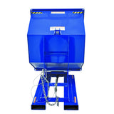 Vestil D Series Self-Dumping Steel Hoppers with Bumper Release | Dump From the Seat, Helps Meet OSHA, 0.25–5 Cubic Yard, LD/MD/HD Steel