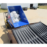 Vestil D Series Self-Dumping Steel Hoppers with Bumper Release | Dump From the Seat, Helps Meet OSHA, 0.25–5 Cubic Yard, LD/MD/HD Steel
