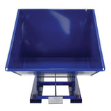 Vestil High Strength Self-Dumping Steel Hoppers | 100,000 PSI Steel, Dent & Puncture Resistant, Foundry-Grade, 4,000–6,000 lb