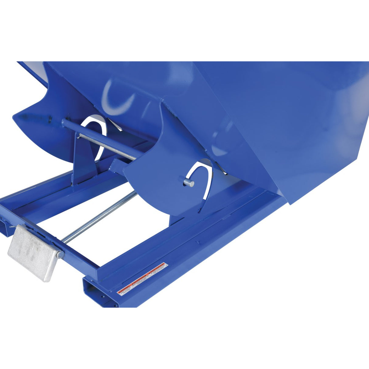Vestil D Series Self-Dumping Steel Hoppers with Bumper Release | Dump From the Seat, Helps Meet OSHA, 0.25–5 Cubic Yard, LD/MD/HD Steel