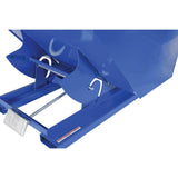 Vestil D Series Self-Dumping Steel Hoppers with Bumper Release | Dump From the Seat, Helps Meet OSHA, 0.25–5 Cubic Yard, LD/MD/HD Steel