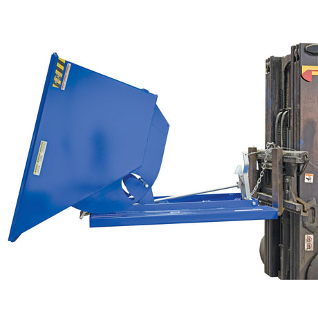 Vestil D Series Self-Dumping Steel Hoppers with Bumper Release | Dump From the Seat, Helps Meet OSHA, 0.25–5 Cubic Yard, LD/MD/HD Steel