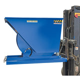 Vestil D Series Self-Dumping Steel Hoppers with Bumper Release | Dump From the Seat, Helps Meet OSHA, 0.25–5 Cubic Yard, LD/MD/HD Steel