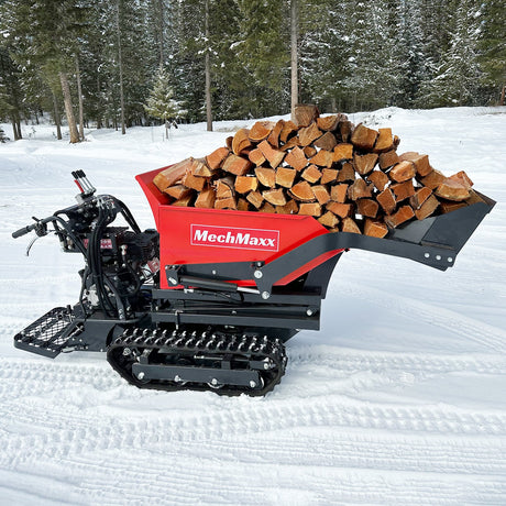 MechMaxx 1100lb 10HP 302cc Tracked Dumper, Tipping & Lifting, D50HTFL
