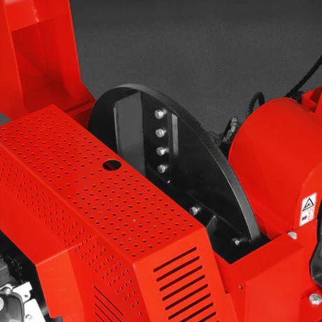 MechMaxx - HONDA GX690 22HP 688cc Gas Powered 7” Hydraulic Feed Wood Chipper, Highway Towable Disc Chipper DCH7