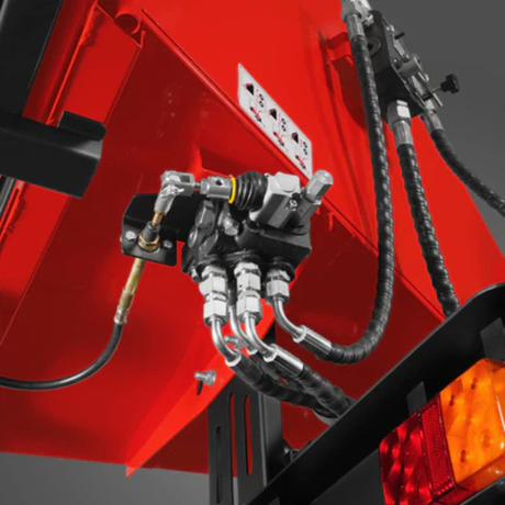 MechMaxx - HONDA GX690 22HP 688cc Gas Powered 7” Hydraulic Feed Wood Chipper, Highway Towable Disc Chipper DCH7