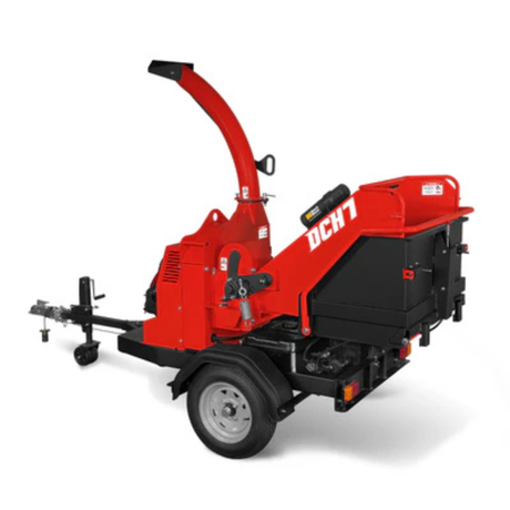 MechMaxx - HONDA GX690 22HP 688cc Gas Powered 7” Hydraulic Feed Wood Chipper, Highway Towable Disc Chipper DCH7