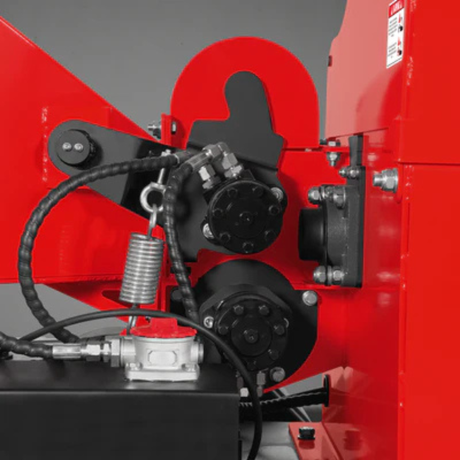 MechMaxx - HONDA GX690 22HP 688cc Gas Powered 7” Hydraulic Feed Wood Chipper, Highway Towable Disc Chipper DCH7