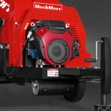 MechMaxx - HONDA GX690 22HP 688cc Gas Powered 7” Hydraulic Feed Wood Chipper, Highway Towable Disc Chipper DCH7