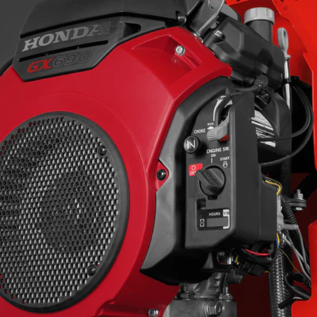 MechMaxx - HONDA GX690 22HP 688cc Gas Powered 7” Hydraulic Feed Wood Chipper, Highway Towable Disc Chipper DCH7