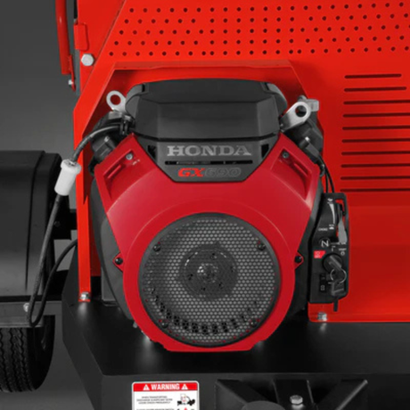 MechMaxx - HONDA GX690 22HP 688cc Gas Powered 7” Hydraulic Feed Wood Chipper, Highway Towable Disc Chipper DCH7