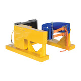 Vestil DCR-205 Fork Truck Drum Carrier/Rotators | Carry & Rotate 55-Gallon Steel Drums 360° From the Seat, Manual or DC-Powered, 800–2,000 lb