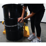 Vestil DCR-205 Fork Truck Drum Carrier/Rotators | Carry & Rotate 55-Gallon Steel Drums 360° From the Seat, Manual or DC-Powered, 800–2,000 lb