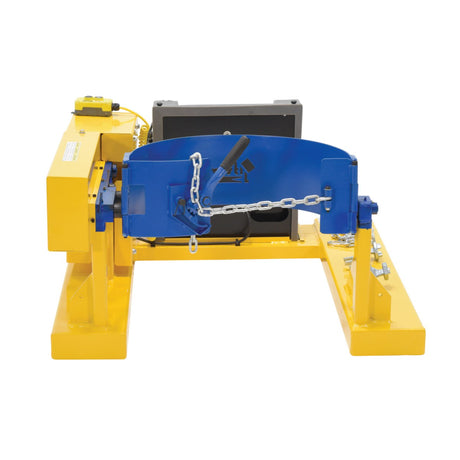 Vestil DCR-205 Fork Truck Drum Carrier/Rotators | Carry & Rotate 55-Gallon Steel Drums 360° From the Seat, Manual or DC-Powered, 800–2,000 lb