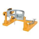 Vestil DCR-205 Fork Truck Drum Carrier/Rotators | Carry & Rotate 55-Gallon Steel Drums 360° From the Seat, Manual or DC-Powered, 800–2,000 lb