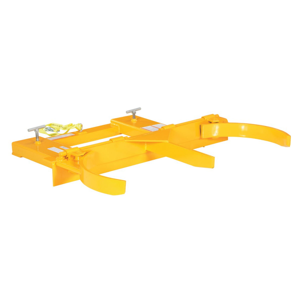 Vestil DGS & DGD Drum Grippers | Forklift Knuckle-Grip Drum Lifter, Single & Double Drum, Auto-Release, 800–2,000 lb