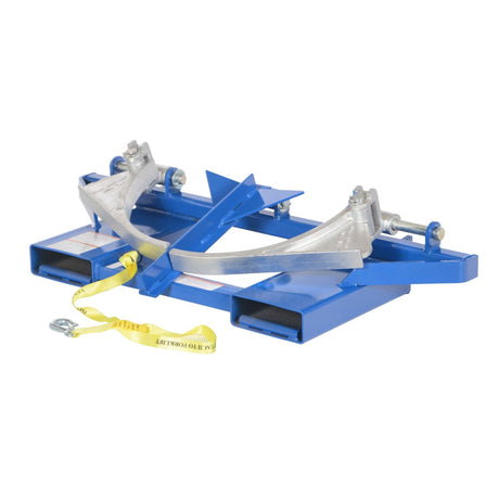 Vestil DGS & DGD Drum Grippers | Forklift Knuckle-Grip Drum Lifter, Single & Double Drum, Auto-Release, 800–2,000 lb