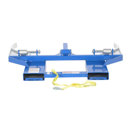 Vestil DGS & DGD Drum Grippers | Forklift Knuckle-Grip Drum Lifter, Single & Double Drum, Auto-Release, 800–2,000 lb