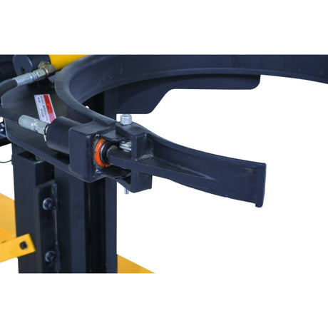 Vestil DGPS-55-SCL Fork Mounted Drum Gripper with Digital Scale | Grip & Weigh 55-Gallon Steel or Poly Drums, Top-Lip Lift, 700 lb