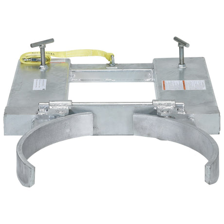 Vestil DGS & DGD Drum Grippers | Forklift Knuckle-Grip Drum Lifter, Single & Double Drum, Auto-Release, 800–2,000 lb