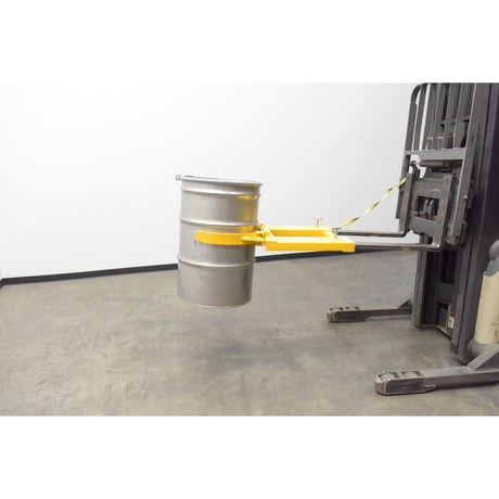 Vestil DGS & DGD Drum Grippers | Forklift Knuckle-Grip Drum Lifter, Single & Double Drum, Auto-Release, 800–2,000 lb
