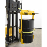 Vestil DRUM-LUG Overhead Drum Lifter — Crane & Forklift Dual-Mode Steel Drum Saddle, 1,000 lb Capacity, 30/55-Gallon