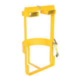 Vestil DRUM-LUG Overhead Drum Lifter — Crane & Forklift Dual-Mode Steel Drum Saddle, 1,000 lb Capacity, 30/55-Gallon