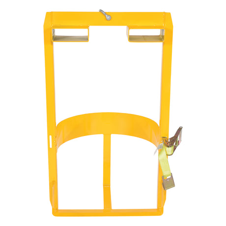 Vestil DRUM-LUG Overhead Drum Lifter — Crane & Forklift Dual-Mode Steel Drum Saddle, 1,000 lb Capacity, 30/55-Gallon