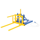 Vestil DRUM-P Drum Positioners | Rotate Standing Drums to Horizontal Racking Position, Forklift-Operated, 800 lb, 30 & 55-Gallon