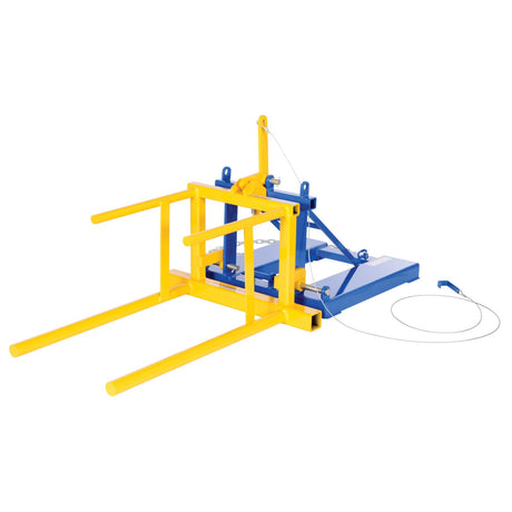 Vestil DRUM-P Drum Positioners | Rotate Standing Drums to Horizontal Racking Position, Forklift-Operated, 800 lb, 30 & 55-Gallon
