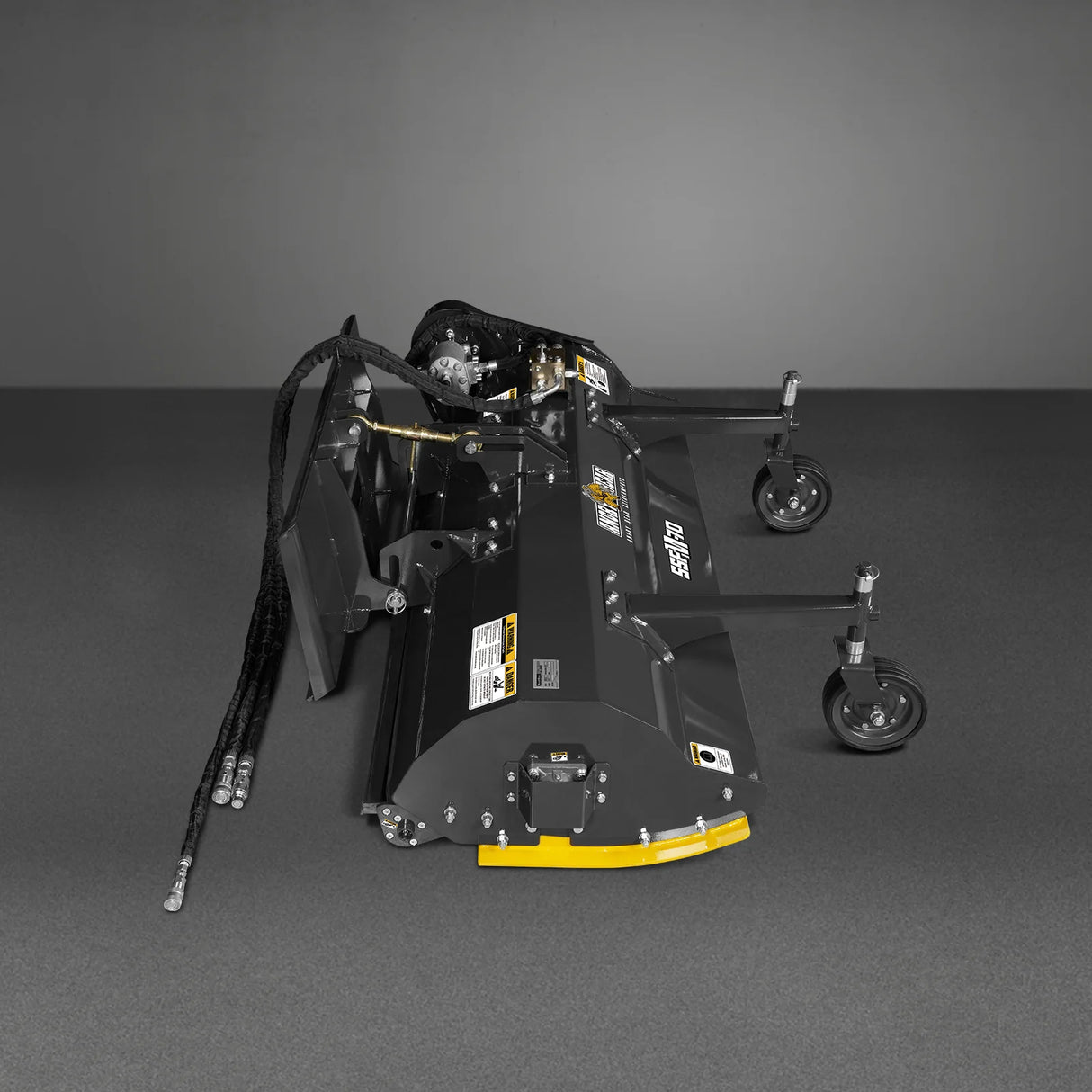 MechMaxx 68" Hydraulic Flail Mower Attachment for Skid Steer Loaders