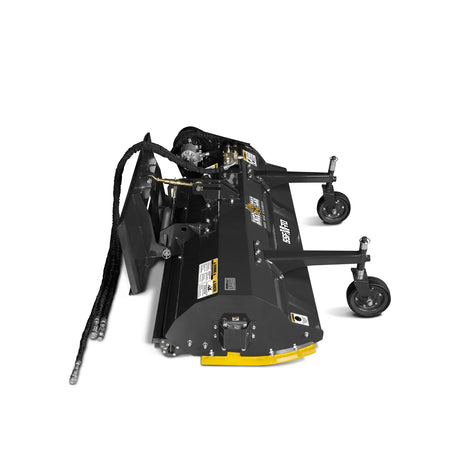 MechMaxx 68" Hydraulic Flail Mower Attachment for Skid Steer Loaders