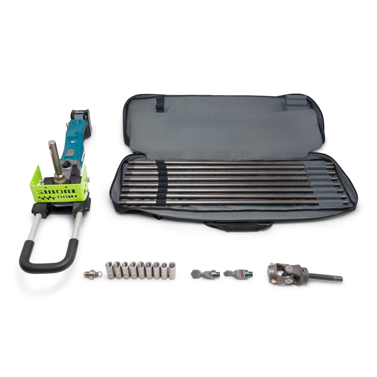 MiniTrencher SiBore SB215e Battery-Powered Micro Boring Drill – Makita 40V MAX XGT