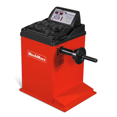 MechMaxx 10-24" Rim Wheel Balancer, 40mm Shaft, 5 Balancing Modes