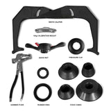 MechMaxx 10-24" Rim Wheel Balancer with Laser, LED & Foot Pedal Brake