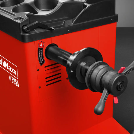 MechMaxx 10-24" Rim Wheel Balancer, 40mm Shaft, 5 Balancing Modes