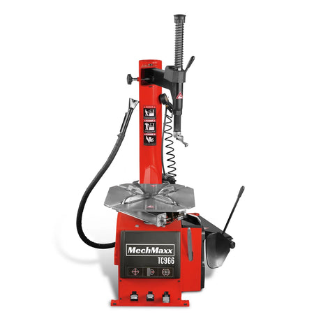 MechMaxx 24" Rim Swing Arm Tire Changer with Bead Blaster, 1.5HP Motor