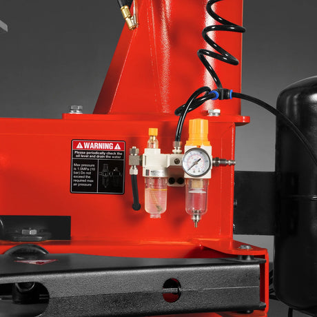 MechMaxx 24" Rim Swing Arm Tire Changer with Bead Blaster, 1.5HP Motor