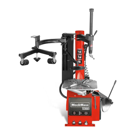 MechMaxx 24" Rim Swing Arm Tire Changer with Assist Arm & Bead Blaster