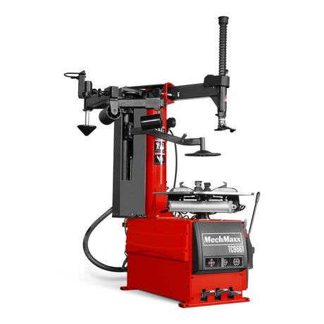MechMaxx 24" Rim Swing Arm Tire Changer with Assist Arm & Bead Blaster