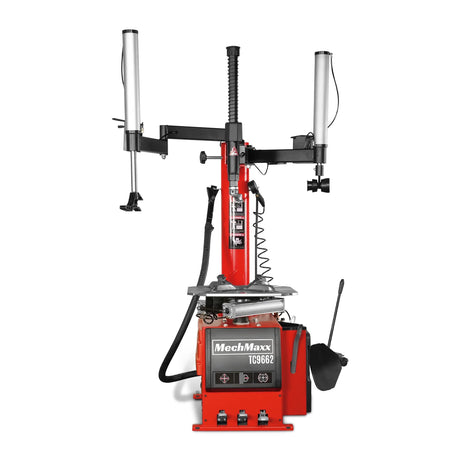 MechMaxx 24" Swing Arm Tire Changer, Double Assist Arms & Bead Blaster