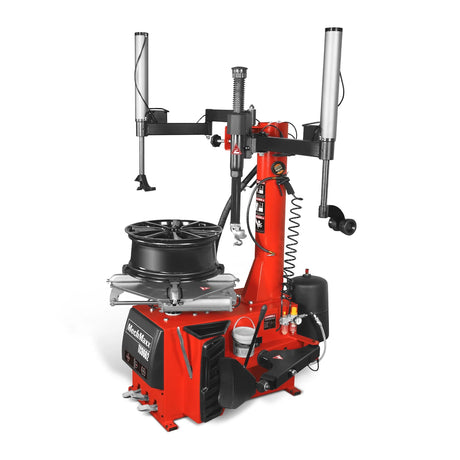 MechMaxx 24" Swing Arm Tire Changer, Double Assist Arms & Bead Blaster