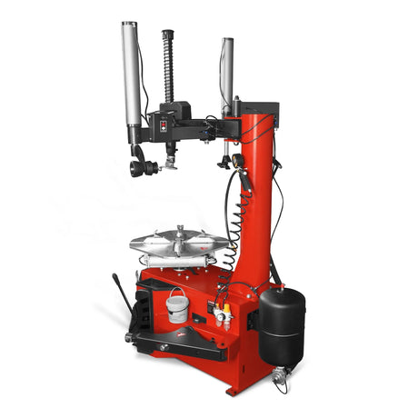 MechMaxx 24" Swing Arm Tire Changer, Double Assist Arms & Bead Blaster