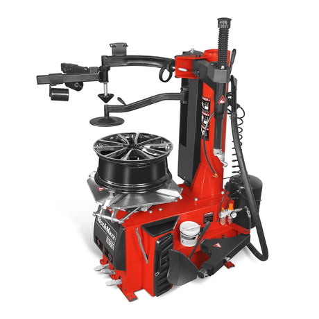 MechMaxx 24" Rim Swing Arm Tire Changer with Assist Arm & Bead Blaster