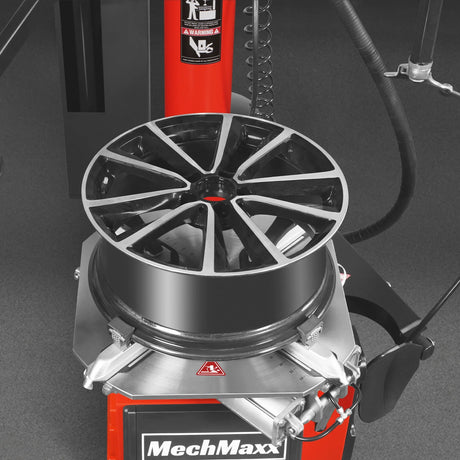 MechMaxx 24" Rim Swing Arm Tire Changer with Assist Arm & Bead Blaster